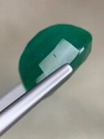 AIG Certified Minor Oil 12.59 CT Emerald from Zambia - Image 16