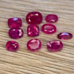 Beautiful Red 6.14 ct Rubies from Afghanistan - No heat or Treatment