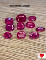 Beautiful Red 6.14 ct Rubies from Afghanistan - No heat or Treatment
