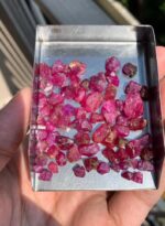 130 ct Afghan Ruby Rough Lot – Red Crystals with Natural Beauty & Form - Image 4