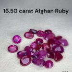 16.50 Carat Untreated Afghan Ruby Lot – Only 1,500 USD