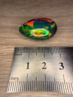 AIG Certified High Fire 24.28 CT Black Ethiopian Opal - Image 5