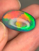 Honey Comb 12.35 CT Black Ethiopian Opal - Image 6