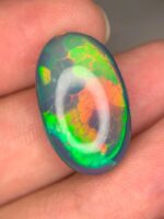 Honey Comb 12.35 CT Black Ethiopian Opal - Image 2