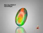 Black Opal of 16.68 CT from Ethiopia