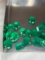 Beautiful 45.50 ct Emerald lot from Zambia - Image 3