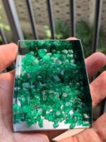 Facet Grade Rough - 138.5 ct - Vivid Green Emerald From Swat, Pakistan - Image 6