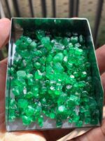 Facet Grade Rough - 138.5 ct - Vivid Green Emerald From Swat, Pakistan - Image 10