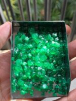 Facet Grade Rough - 138.5 ct - Vivid Green Emerald From Swat, Pakistan - Image 9