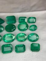 Colossal 30.92 ct Emerald lot from Zambia - Image 10