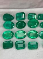 Colossal 30.92 ct Emerald lot from Zambia - Image 11