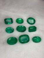 24.60 Carat Natural Zambian Emerald Parcel - Image 9