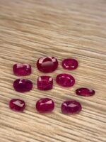 Beautiful Red 6.14 ct Rubies from Afghanistan - No heat or Treatment - Image 4