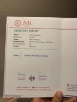 AIG Certified Beautiful 39.85 CT white Opal from Ethiopia - Image 9