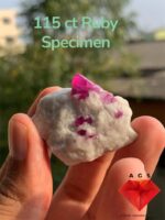 115 ct Beautiful Natural Ruby Specimen from Afghanistan