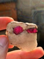82 ct Natural Afghan Ruby Specimen – Alien-Like Twin Crystal - Image 5