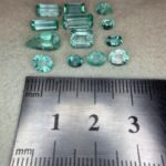 8.84 Carat Faceted Gemstone – Elegant Pear-Inspired Beauty