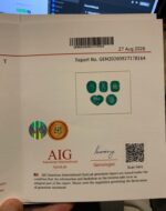AIG Certified 5.76 ct Emerald from Ethiopia - Image 3
