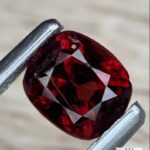 0.98 Carat Burma Spinel – Faceted Cushion Cut Gemstone