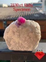 Giant Beautiful 2130 ct Ruby Specimen from Afghanistan