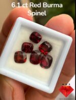 6.1 Carat Burma Red Spinel – Exquisite Gemstone