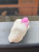 68 Carat Natural Afghan Ruby Crystal Specimen on Matrix - Image 11