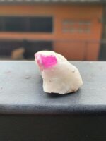 68 Carat Natural Afghan Ruby Crystal Specimen on Matrix - Image 4