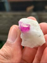 68 Carat Natural Afghan Ruby Crystal Specimen on Matrix - Image 10