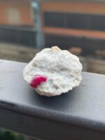 Red Transparent 155 ct Ruby Specimen from Afghanistan - Image 2