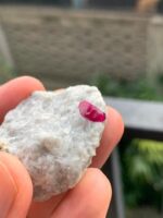 Red Transparent 155 ct Ruby Specimen from Afghanistan - Image 5