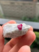 Red Transparent 155 ct Ruby Specimen from Afghanistan - Image 6