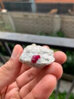 Red Transparent 155 ct Ruby Specimen from Afghanistan - Image 7