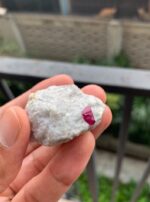 Red Transparent 155 ct Ruby Specimen from Afghanistan - Image 8