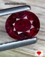 0.85 Carat Burma Spinel – Elegant Faceted Oval Gemstone