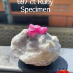 Awesome 697 ct Ruby Specimen from Afghanistan