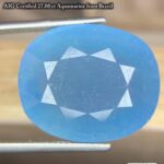AIG Certified 27.08 ct Aquamarine from Brazil