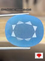 AIG Certified 27.08 ct Aquamarine from Brazil