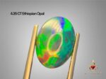 Beautiful 4.35 CT Black Ethiopian Opal