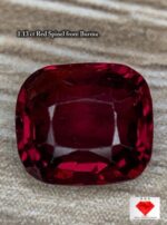 1.13 Carat Burma Spinel – Faceted Cushion Rectangle Gemstone