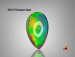 Amazing 7.96 CT Black Ethiopian Opal
