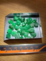 130 ct Vivid Green Rough Emerald from Swat, Pakistan - Image 9