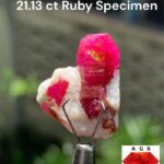 21.13 ct Beautiful Ruby Specimen from Afghanistan