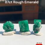 87 Carat Natural Rough Emerald – Swat, Pakistan