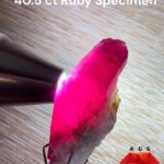 Awesome 40.5 ct Ruby Specimen from Afghanistan