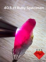 Awesome 40.5 ct Ruby Specimen from Afghanistan
