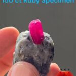 Pure Beautiful Afghan Ruby Specimen of 150 carat