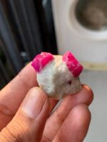 100 ct Afghan Ruby Specimen – Twin Crystal Beauty from Afghanistan - Image 11