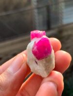 100 ct Afghan Ruby Specimen – Twin Crystal Beauty from Afghanistan - Image 13