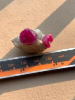 100 ct Afghan Ruby Specimen – Twin Crystal Beauty from Afghanistan - Image 15