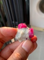 100 ct Afghan Ruby Specimen – Twin Crystal Beauty from Afghanistan - Image 7